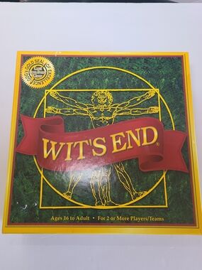 Source Unknown Wit's End Board Game - Red, Yellow, Green